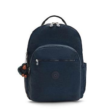 Kipling Seoul Extra Large 17" Backpack Laptop Bags True Blue Tonal | AU 1641XY